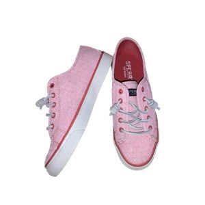 Sperry Women’s Seacoast Diamond Rose Sneaker- pink